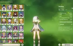 Genshin Impact conta com 13 personagem 5⭐e 5 armas 5⭐- AR 58