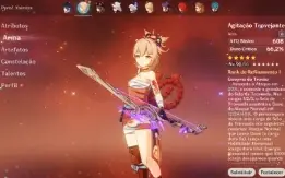 Genshin Impact conta com 13 personagem 5⭐e 5 armas 5⭐- AR 58