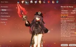 Genshin Impact conta com 13 personagem 5⭐e 5 armas 5⭐- AR 58
