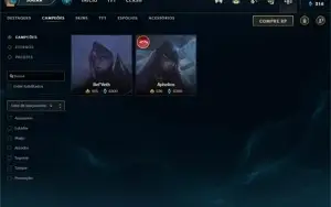 Conta de League Of Legends