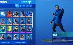 CONTA FORTNITE COM SALVE O MUNDO + CODIGO CRIADOR HABILITADO
