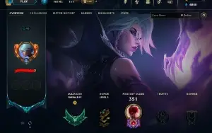 Conta lol esmeralda 4 + vandal sublime