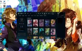 Conta League of Legends Dima 1 solo/Plat 4 flex - 700+ Skin