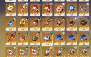 Genshin Impact - CONTA AR 56 / 9 persongens 5* / 4 armas 5*
