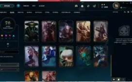 Conta Prata 2, Com 76 campeões e 26 skins e passe do evento.