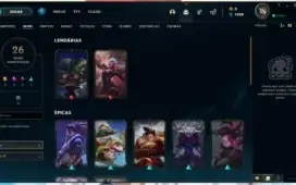 Conta Prata 2, Com 76 campeões e 26 skins e passe do evento.
