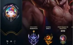 conta league of legends