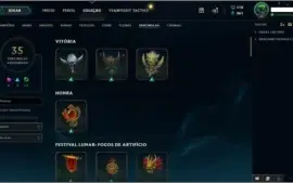 Conta de League of Legends