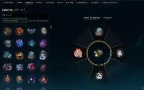 Conta League of Legends / lvl 856 / 393 skins / Platina 1