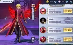 Conta Forte Saint Seiya Servidor A71