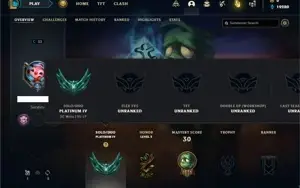 Conta Platina 4 Com 20 Champs e 1 Skin ( No servidor N.A )