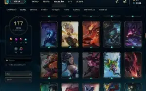 Conta LOL Gold II Muitas Skins