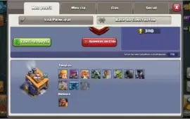 Clash of clans CV 11 bem upado e barato