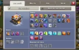 Clash of clans CV 11 bem upado e barato