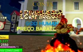 Conta Leopardo(Ingerida) Lvl 2550(T-Rex+Buddah)+Godspeed+V3h
