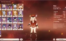 Genshin Account, AR 54, 5-five star char, 1-5 star weapon US