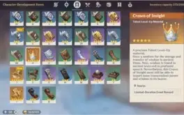 Genshin Account, AR 54, 5-five star char, 1-5 star weapon US