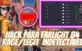 Hack Farlight 84 Externo Cheat ✅ 100% Indetectável - 30 Dias