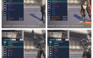 Conta Overwatch - 17 armas douradas + skins raras + 4 mítica