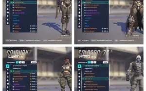 Conta Overwatch - 17 armas douradas + skins raras + 4 mítica