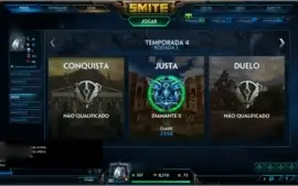 Conta Smite Global Godpack + Skins Limitadas