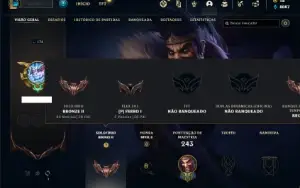 Conta bronze 2 com 90 Champs e 54 Skins ( MAIN ADC )