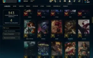 Conta bronze 2 com 90 Champs e 54 Skins ( MAIN ADC )