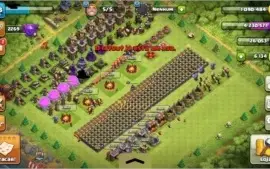 Conta clash of clans e clash royale super barato.