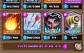 Conta clash of clans e clash royale super barato.