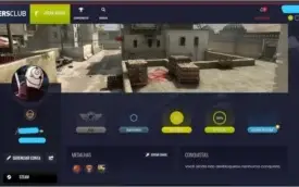 CONTA GAMERS CLUB LVL 16 SEM PRIME, 1 VITORIA PRO 17