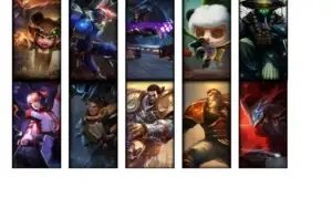 CONTA DE LOL OURO 1 - 31 CAMPEÕES / 10 SKINS / 3 REEMBOLSO