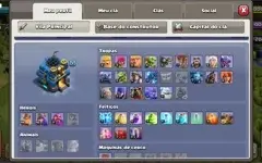 conta clash of clans cv12