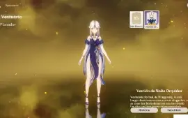 Conta Genshin Impact AR 60, 22 personagens 5* e  30 4*