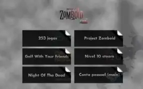 253 Jogos, Zomboid, Golf With Friends, Night Of The Dead