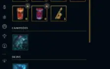 Conta esmeralda last season + skin yasuo emissario da escuri