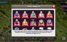 Conta clash of clans  cv12 semi full