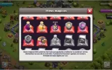 Conta clash of clans  cv12 semi full