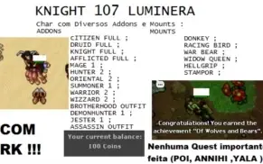 KNIGHT  107 LUMINERA // PALADIN 46 MENERA