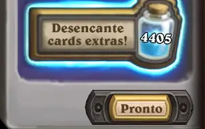 Conta hearthstone 240 lendarias (7700 no total) Foco padrão