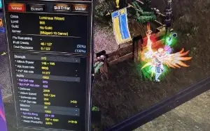 Mu Online Luminous Wizard 800 lvl Midgard
