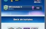 CONTA CLASH ROYALE REI NV 12 FULL CARTAS 5117 TROFÉUS