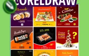 100 000 Mil Arquivos E Templates Editáveis Coreldraw + bônus