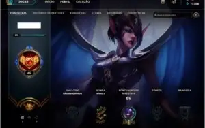 CONTA LEAGUE OF LEGENDS TEMPORADA 2