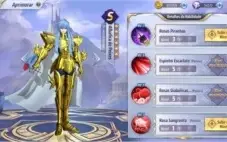 CONTA TOP SAINT SEYA AWAKENING - ÓTIMA PARA TORNEIOS