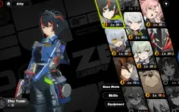 Zenless Zone Zero Com Zhu Yuan + Assinatura + Outra Arma T5