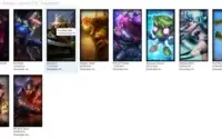 QUASE DE GRAÇA: CONTA COM 46 CAMPEÕES E 13 SKINS