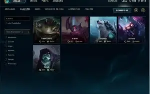 Conta League of Legends