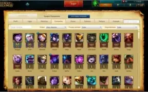 Conta League of Legends com todas as skins do jogo