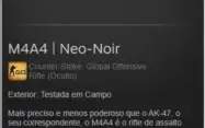 M4A4 | Neo-Noir float 0.3666012