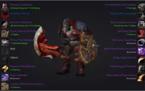 Conta wow TBC - pala prot / healer / warrior fury / tank